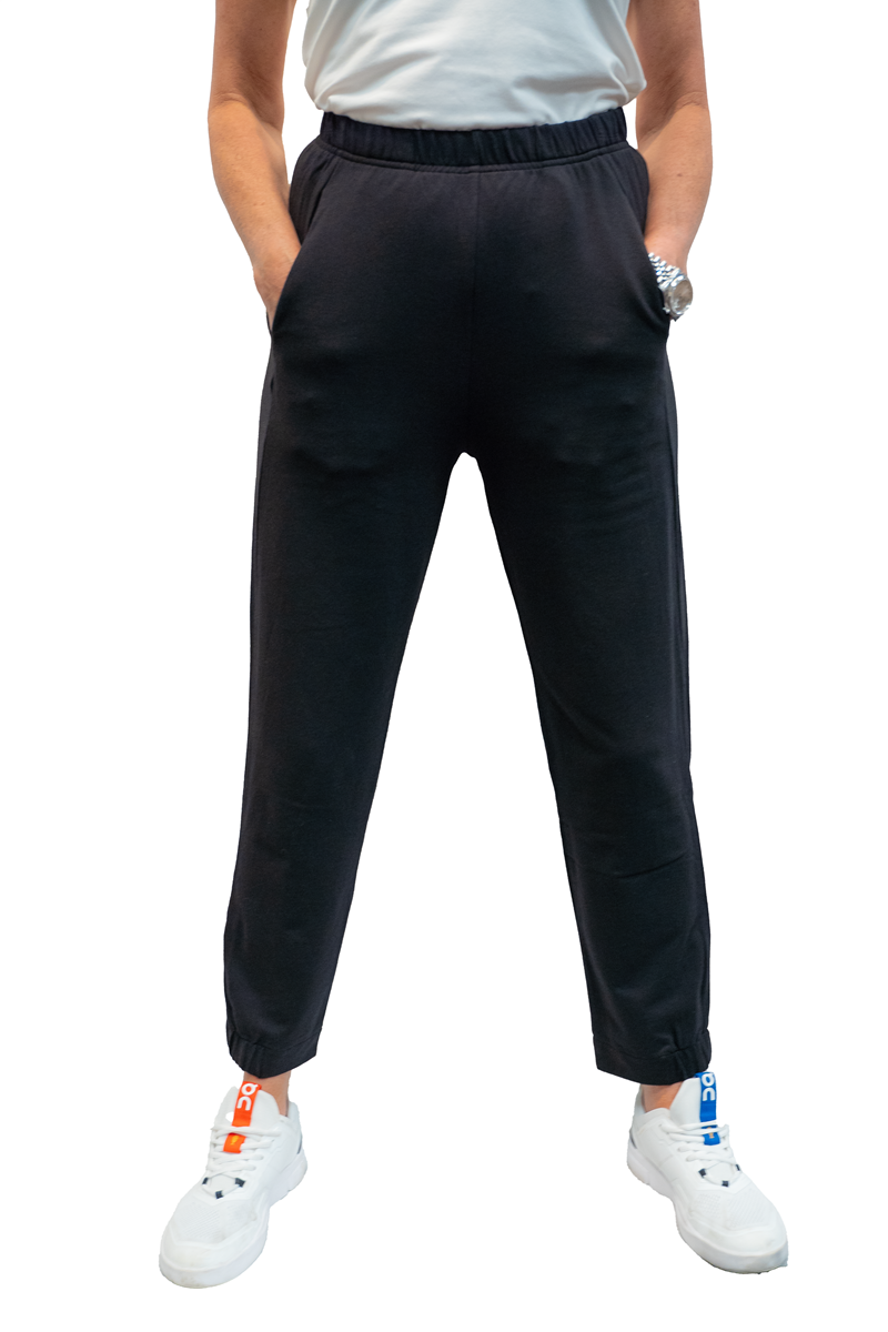 French Terry Street Chic Foldover Waist Pocket Sweatpants