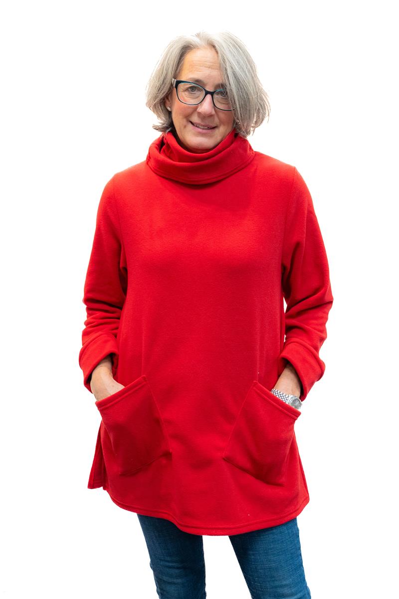 Polar fleece turtleneck store