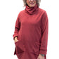 Polar Fleece Turtleneck 2 Pocket Tunic